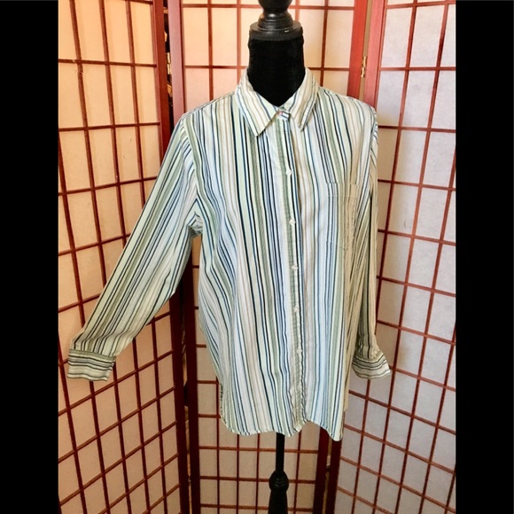 HP🔥MATERNITY Button Down Top 🔥Size XXL🔥Used - Picture 2 of 10